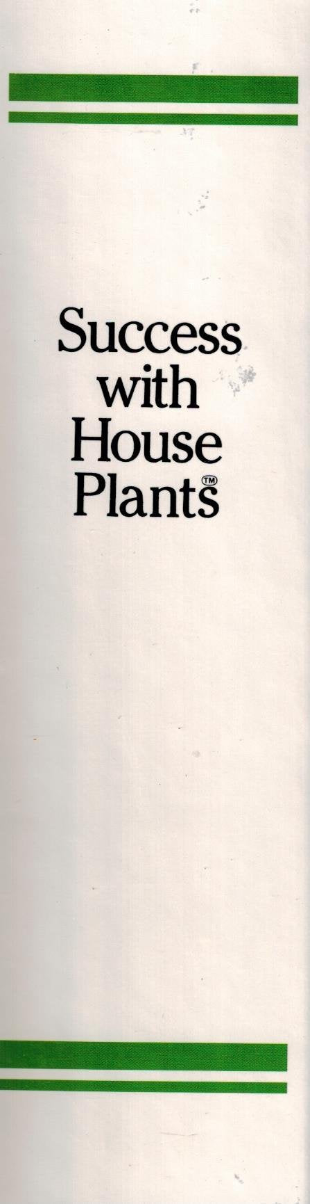 Success with House Plants - 3 Ring Binders including groups 1 - 19 used book depot