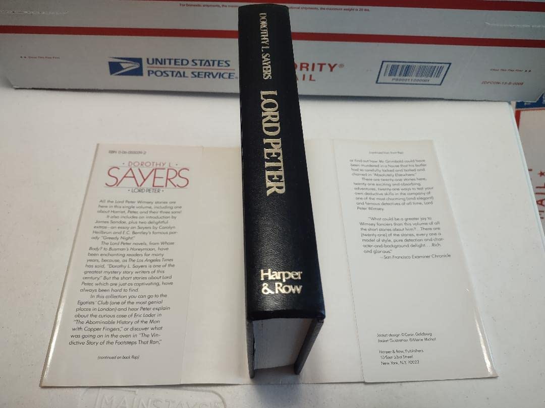 Lord Peter: A Collection of All the Lord Peter Wimsey Stories used book depot