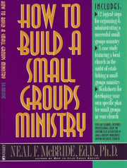 How to Build a Small-Groups Ministry used book depot