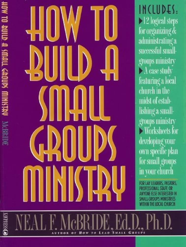 How to Build a Small-Groups Ministry used book depot