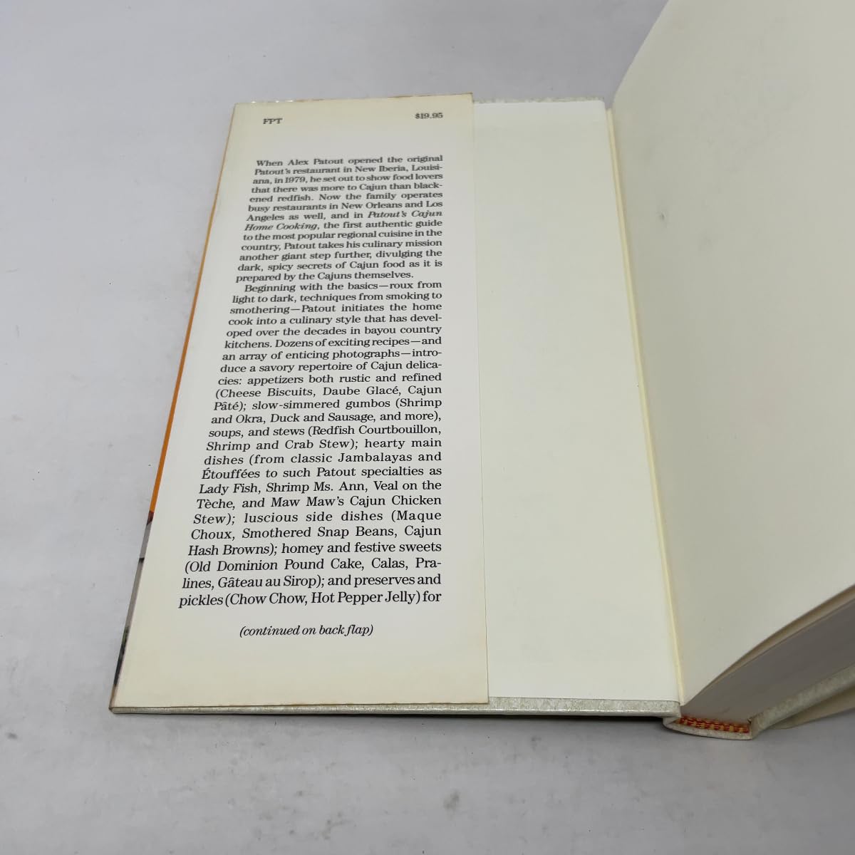 Patout's Cajun Home Cooking used book depot