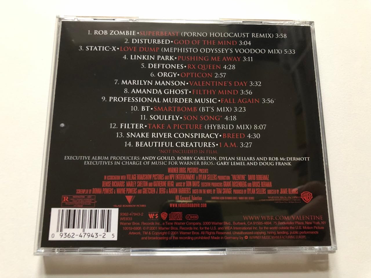 Valentine (2001 Film) used book depot