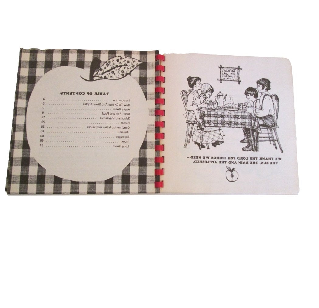 The Long Grove Haus Apple Cook Book used book depot