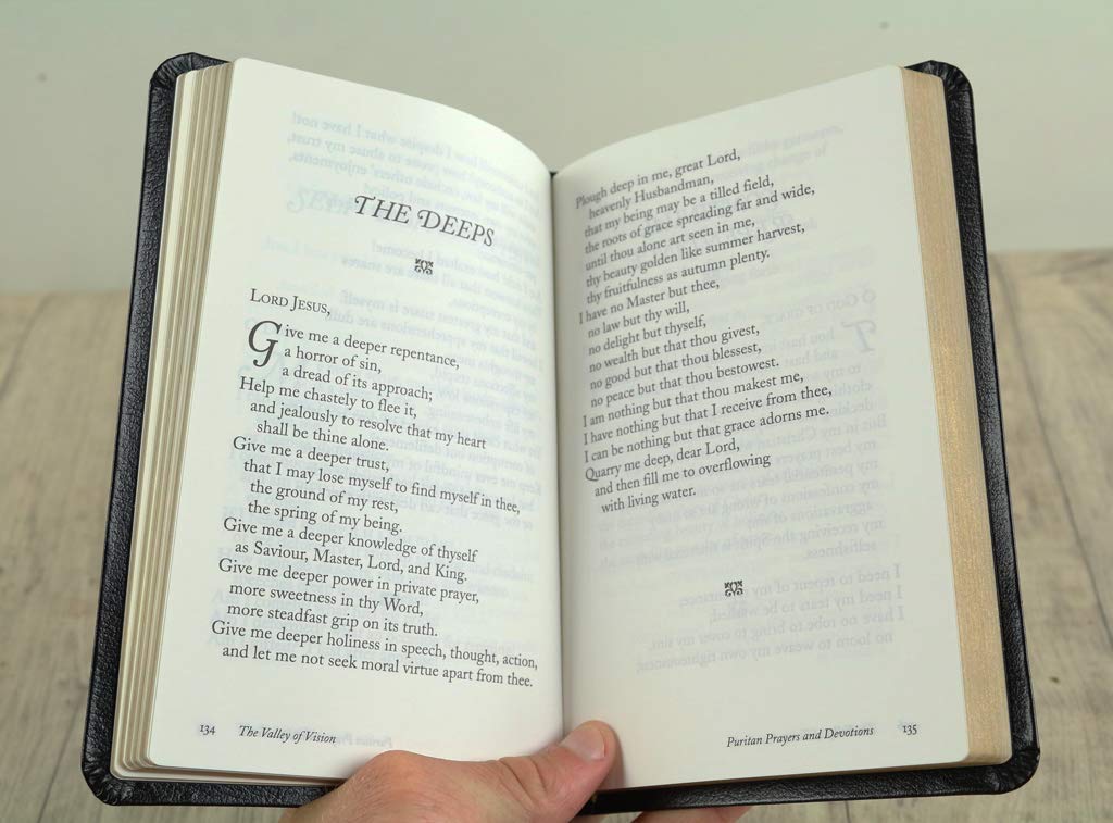 The Valley of Vision: A Collection of Puritan Prayers & Devotions used book depot