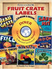 FullColor Fruit Crate Labels CDROM and Book Dover