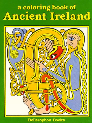 A Coloring Book of Ancient Ireland used book depot
