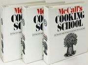 MCCALL'S COOKING SCHOOL COMPLETE THREE: 3 VOLUME 3-RING BINDERS COOKBOOK SET used book depot