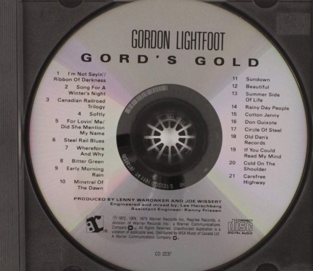 Gord's Gold (Greatest Hits)