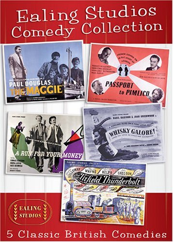 Ealing Studios Comedy Collection (The Maggie / A Run for Your Money / Titfield Thunderbolt / Whisky Galore! / Passport to Pimlico) used book depot