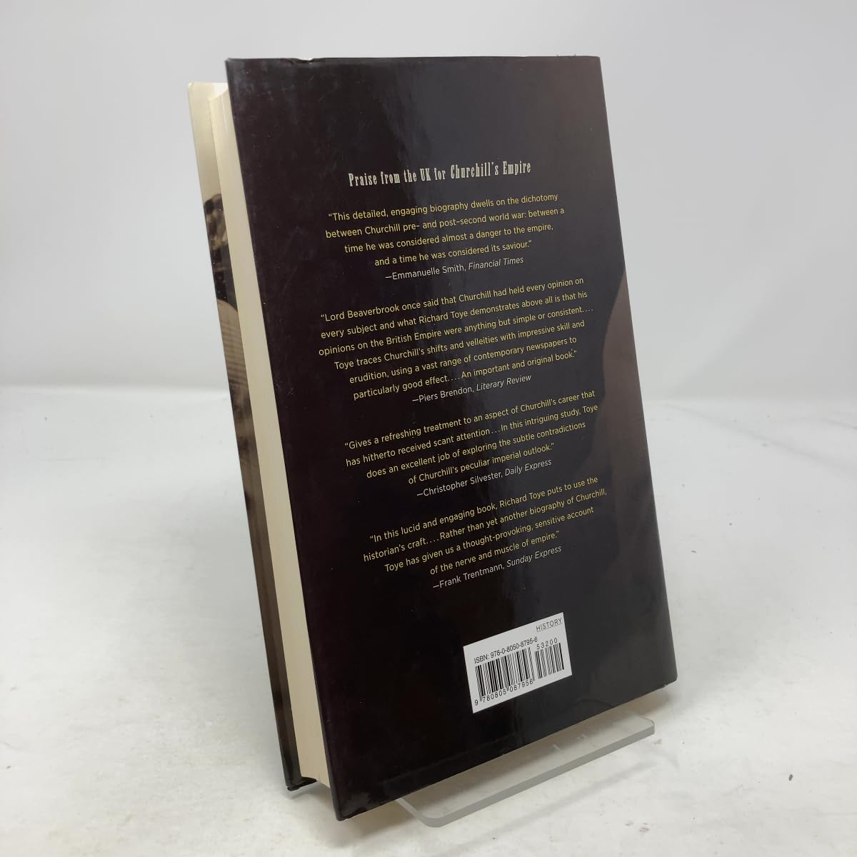 Churchill's Empire: The World That Made Him and the World He Made used book depot