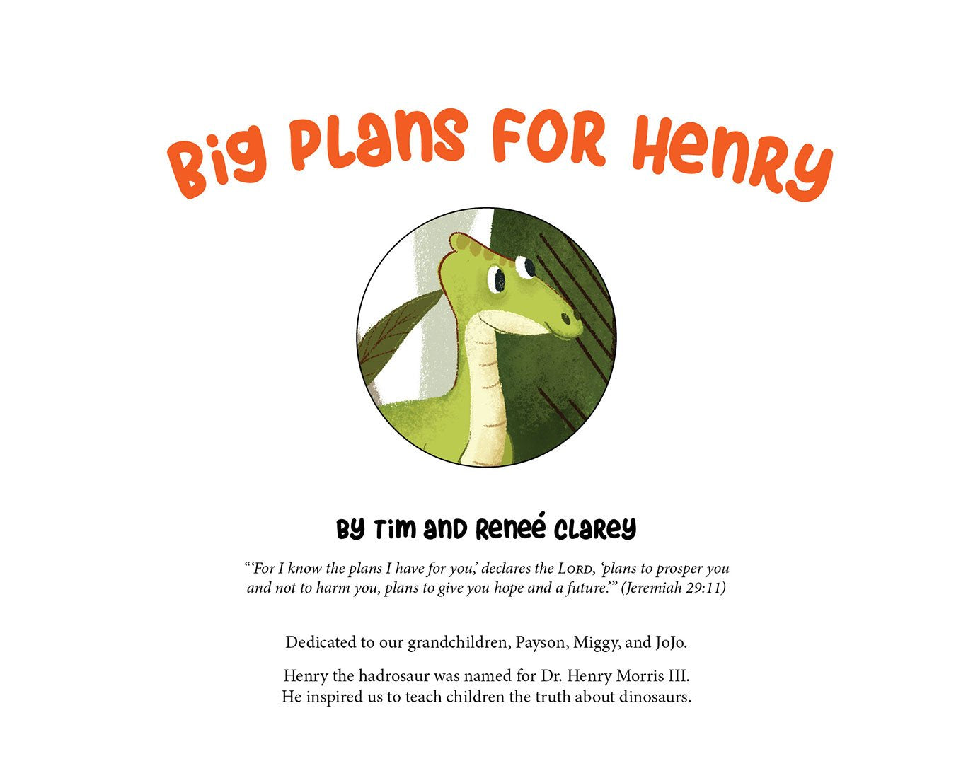 Big Plans for Henry used book depot
