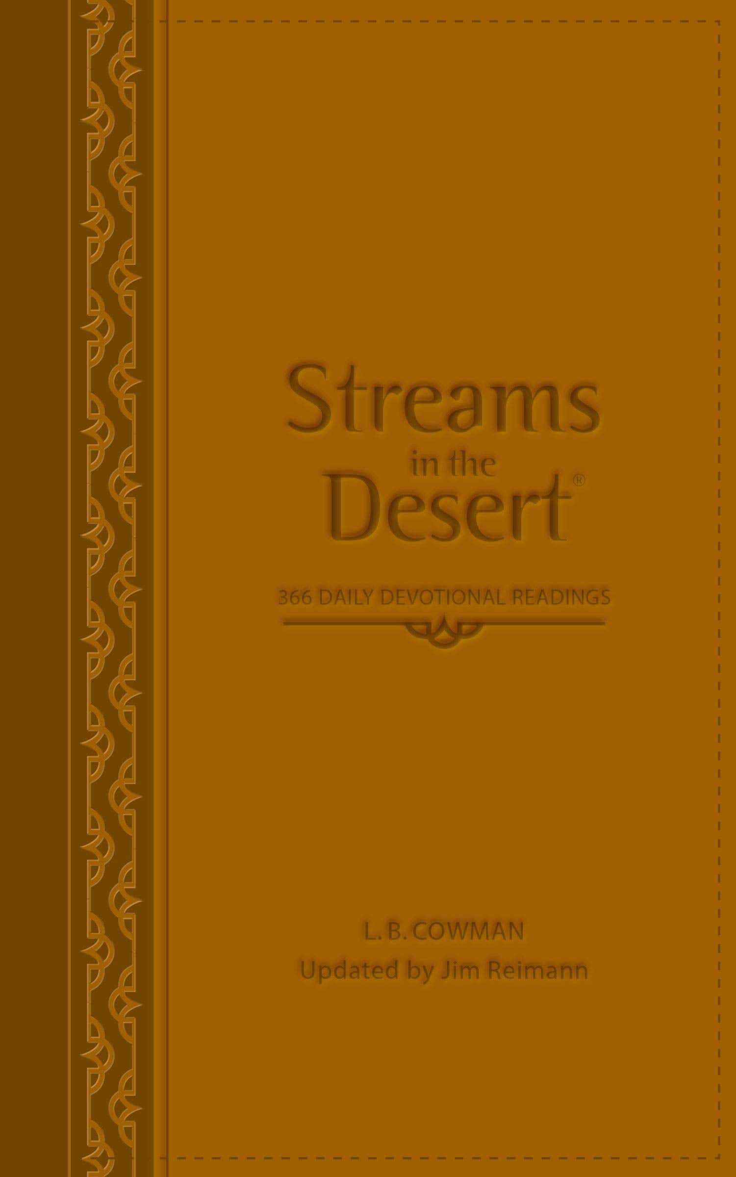 Streams in the Desert: 366 Daily Devotional Readings used book depot