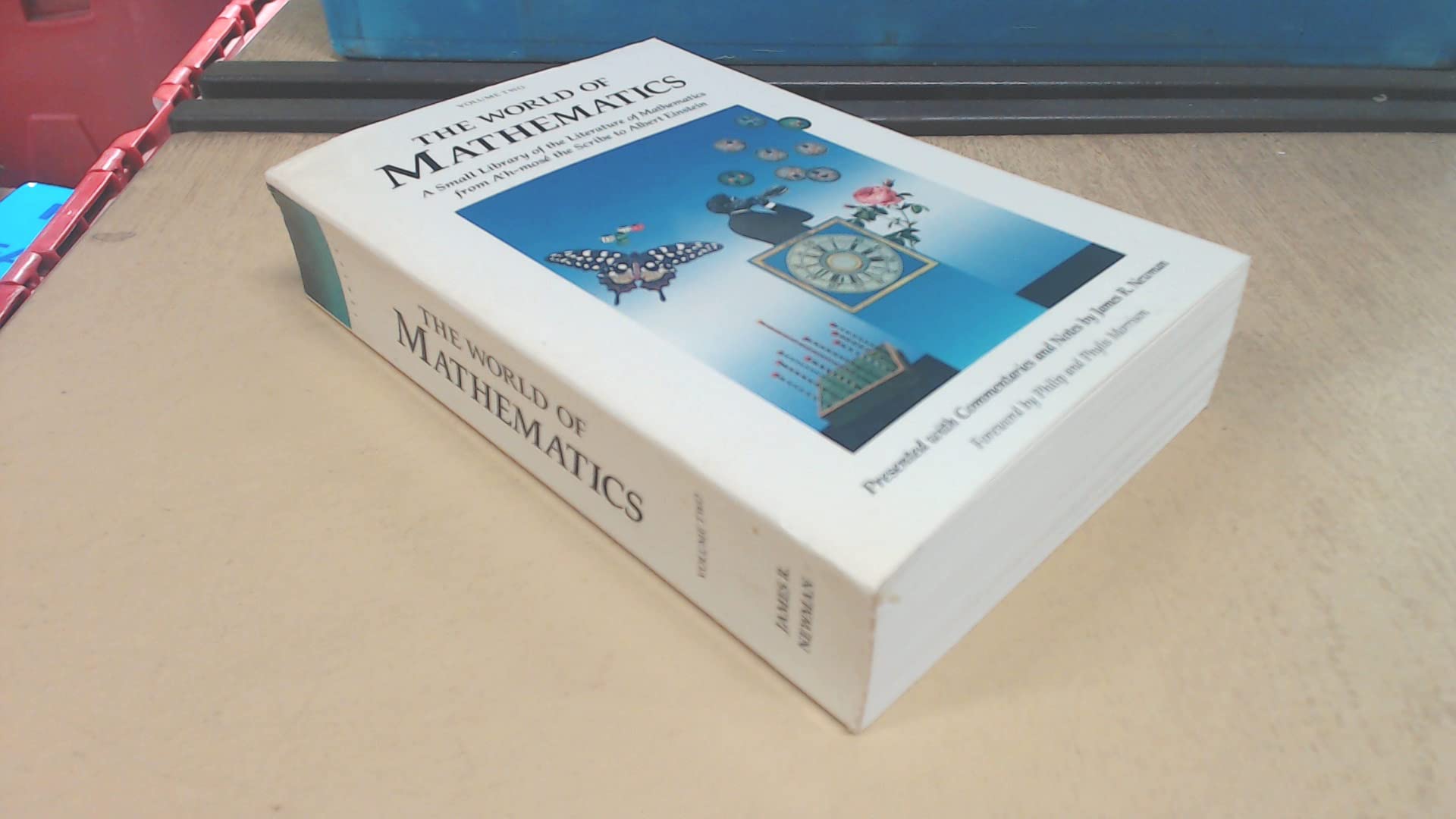 The World of Mathematics (4 Volumes Set) used book depot