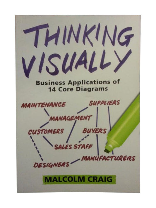Thinking Visually: Business Applications of 14 Core Diagrams Craig, Malcolm