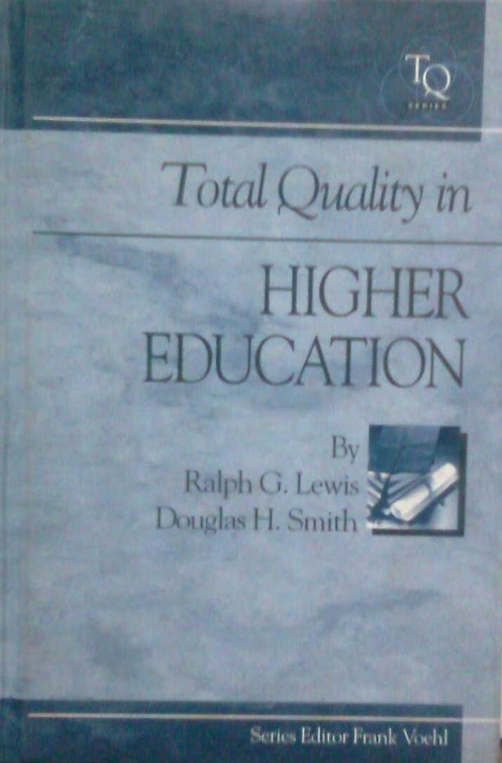 Total Quality in Higher Education used book depot