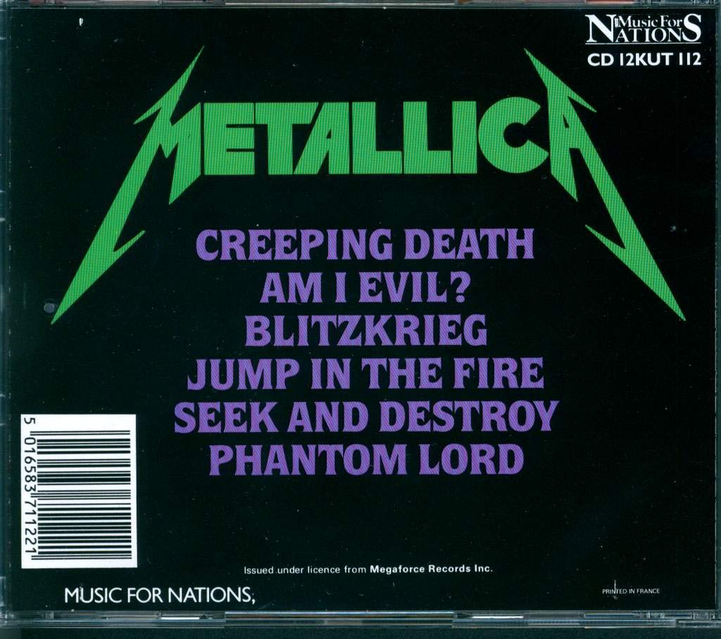 Creeping Death / Jump In The Fire used book depot
