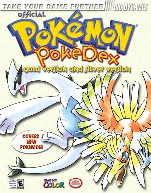 Pokemon Gold & Silver Official Pokedex used book depot