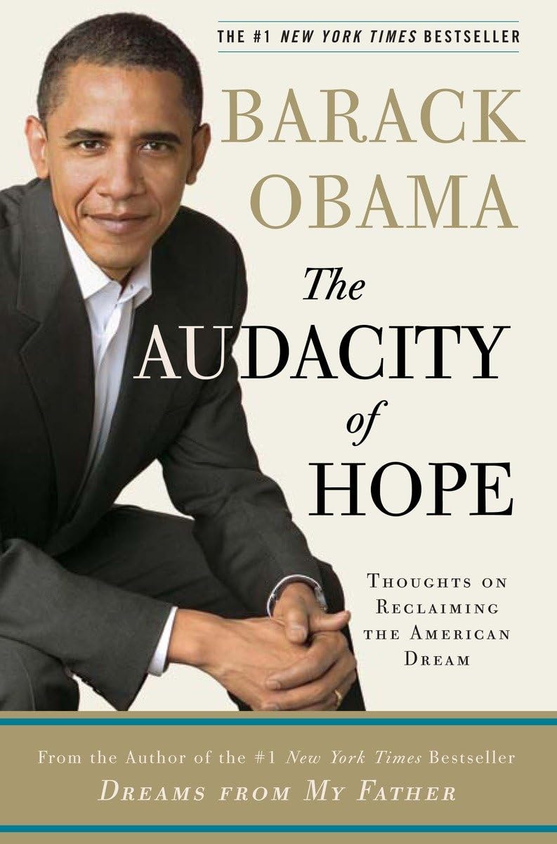 The Audacity of Hope: Thoughts on Reclaiming the American Dream used book depot
