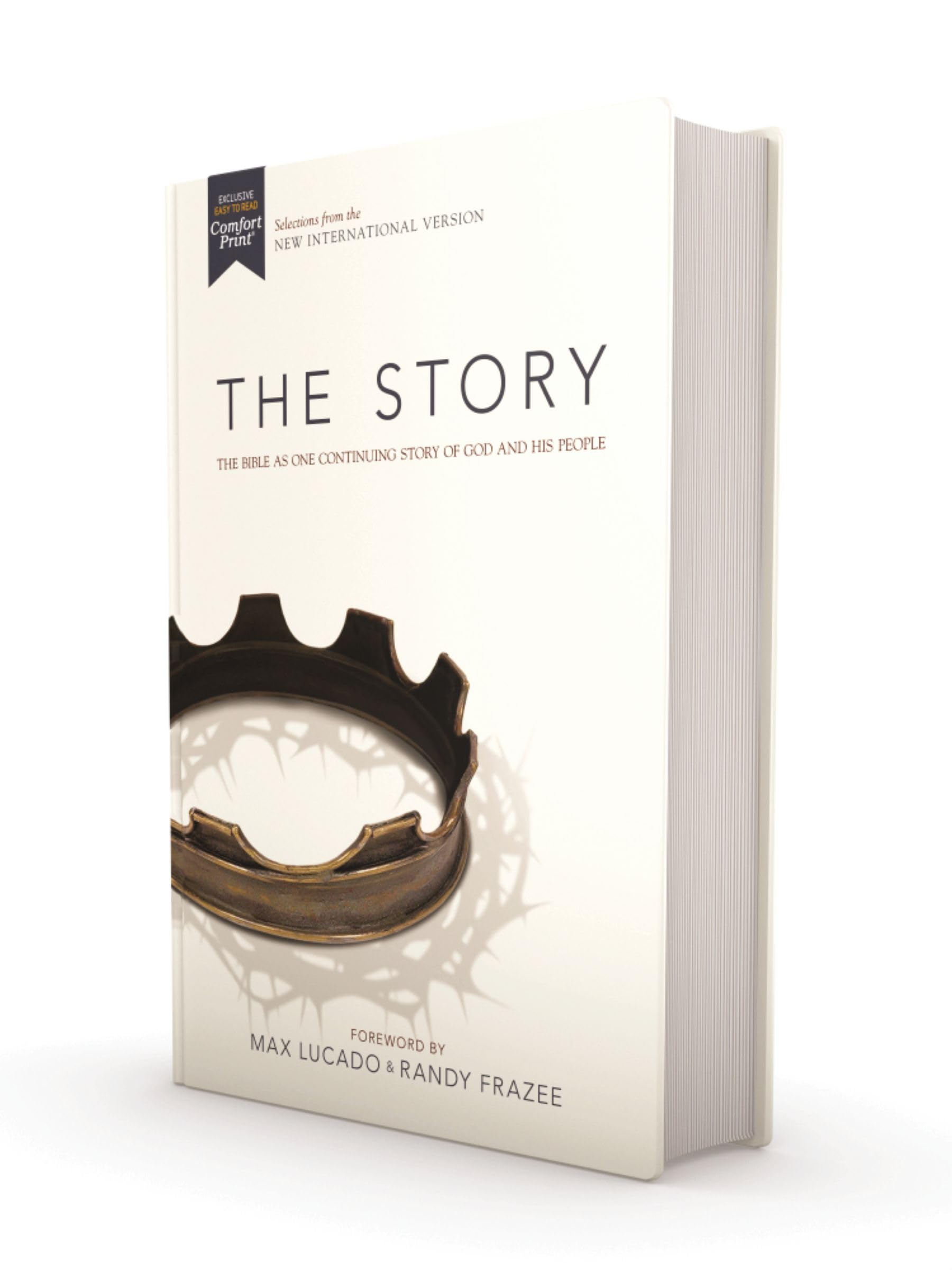 NIV, The Story, Hardcover, Comfort Print: The Bible as One Continuing Story of God and His People used book depot