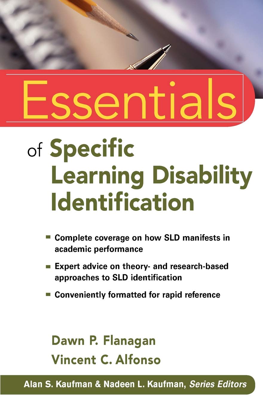 Essentials of Specific Learning Disability Identification used book depot