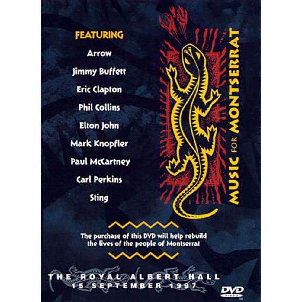 Music For Montserrat Live - Dolby Digital & DTS used book depot