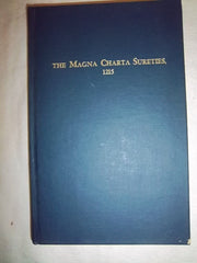 The Magna Charta Sureties, 1215