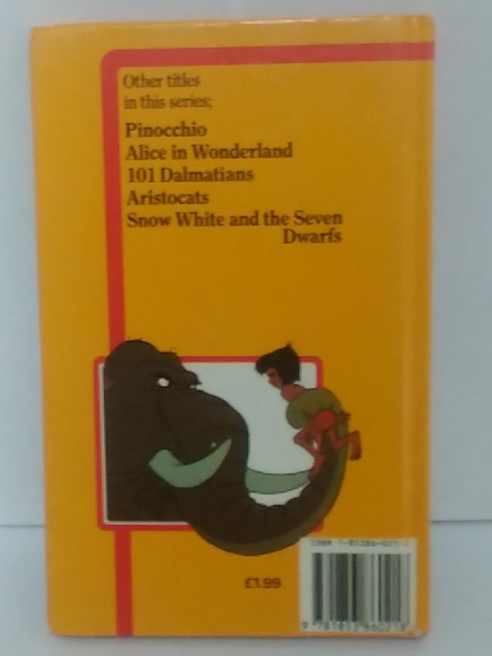 Walt Disney's The Jungle Book used book depot