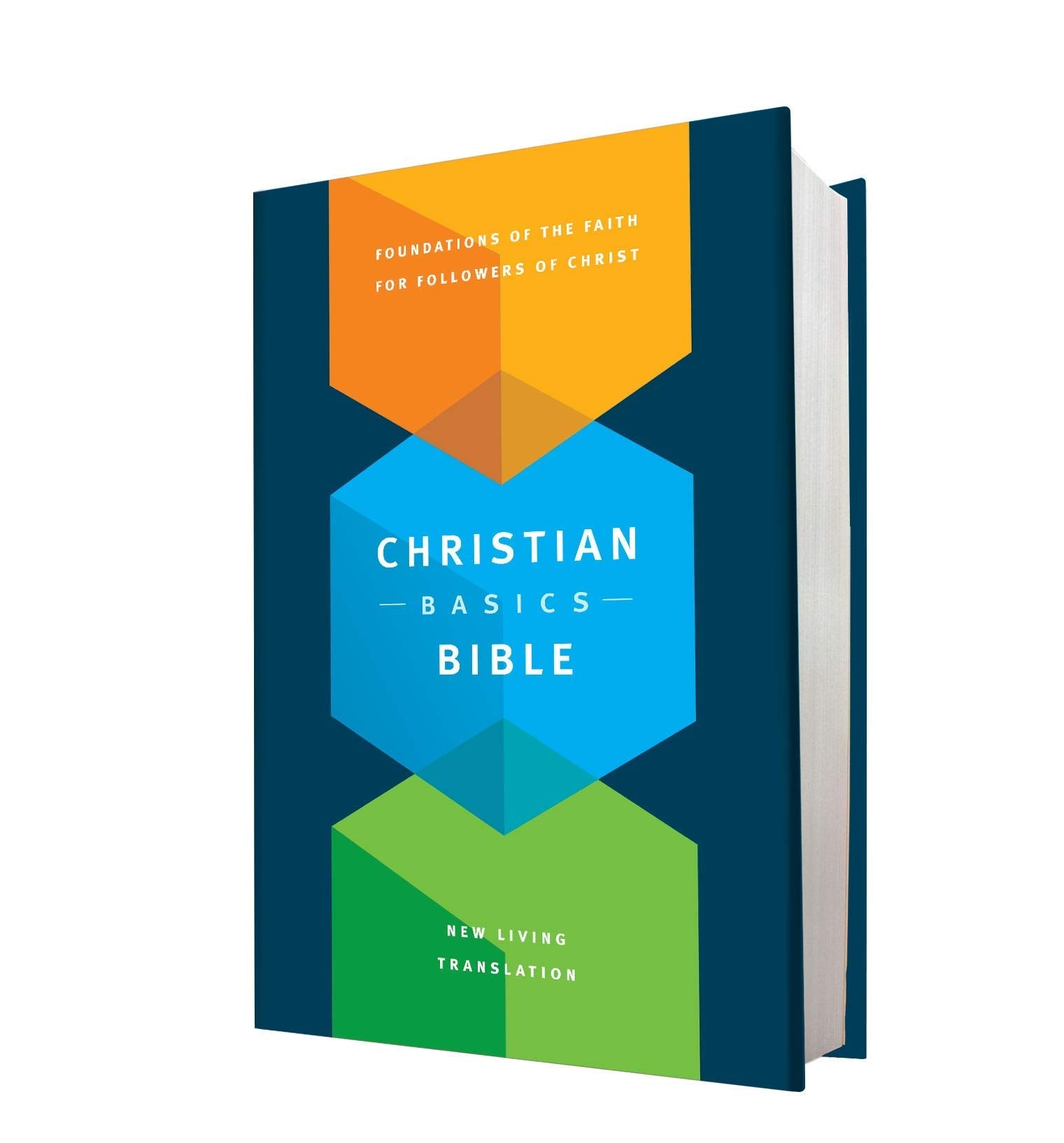 Christian Basics Bible NLT (Hardcover) used book depot