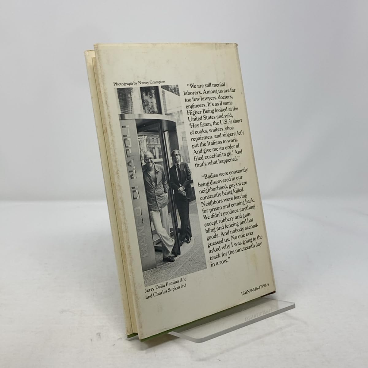 An Italian grows in Brooklyn used book depot