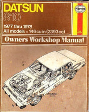 Datsun 810: 1977 Thru 1978 - All Models - 146 Cu. In.: Owners Workshop Manual used book depot