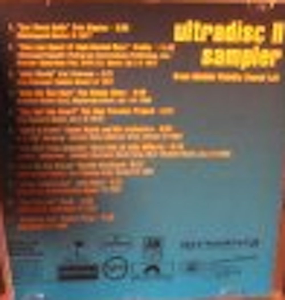 Ultradisc II Sampler - Mobile Fidelity Sound Lab used book depot