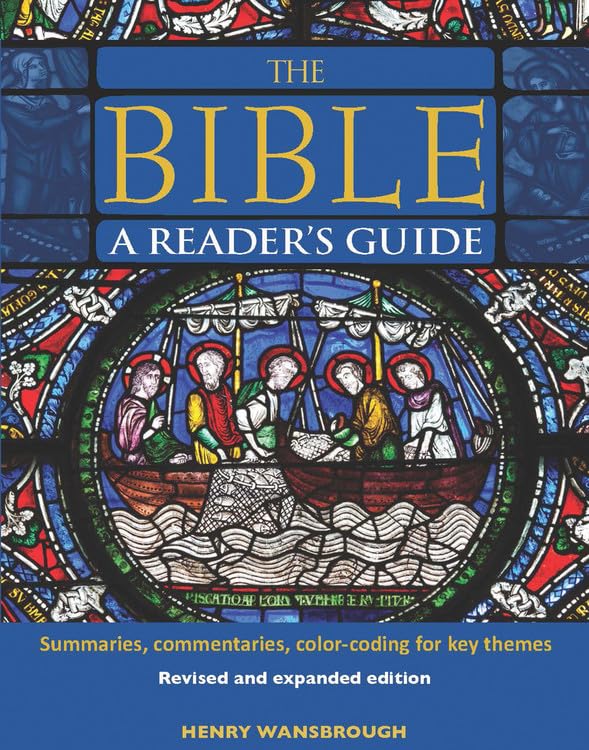 The Bible A Reader's Guide: Summaries, Commentaries, Color Coding for Key Themes used book depot