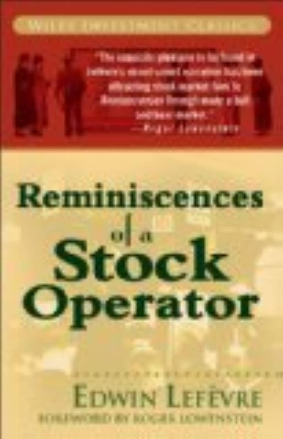 Reminiscences of a Stock Operator used book depot