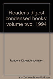 Reader's digest condensed books: volume two, 1994