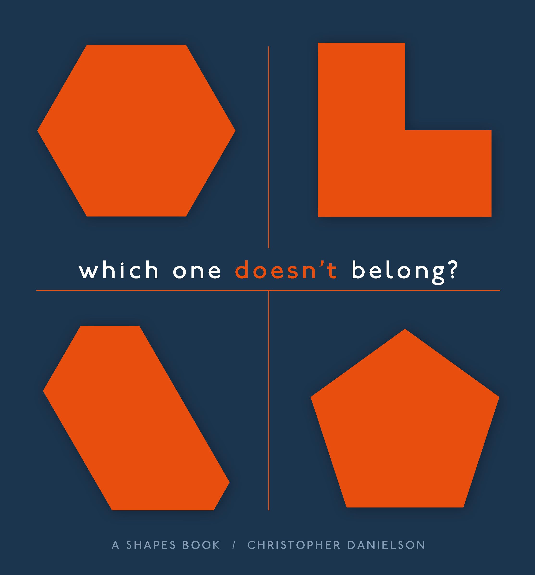 Which One Doesn't Belong?: A Shapes Book, 5 pack used book depot