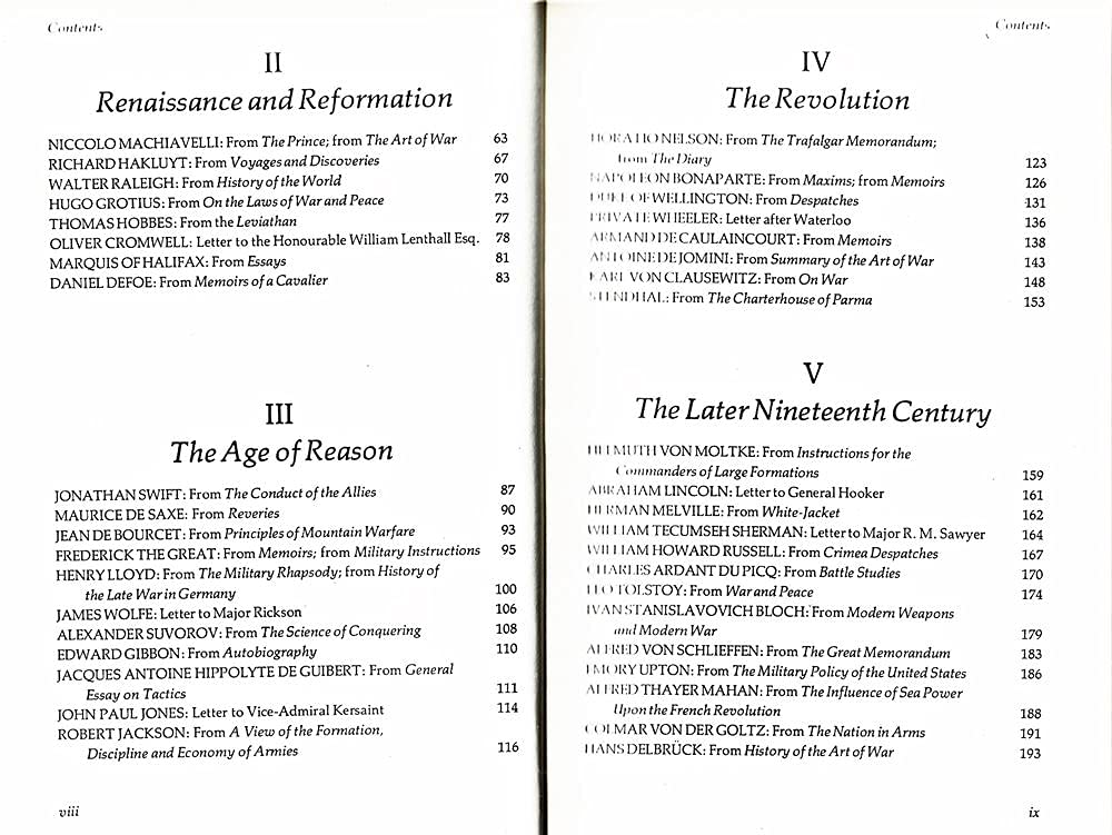 The Sword and The Pen: Selections from the World's Greatest Military Writings used book depot