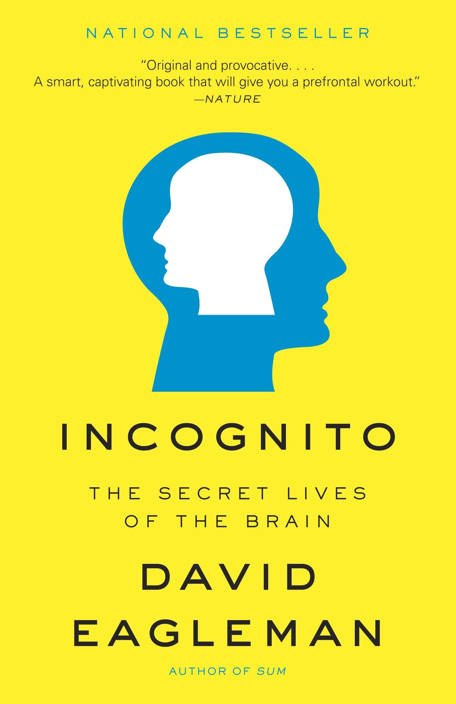 Incognito: The Secret Lives of the Brain used book depot