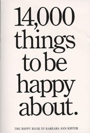 14,000 Things to Be Happy About used book depot