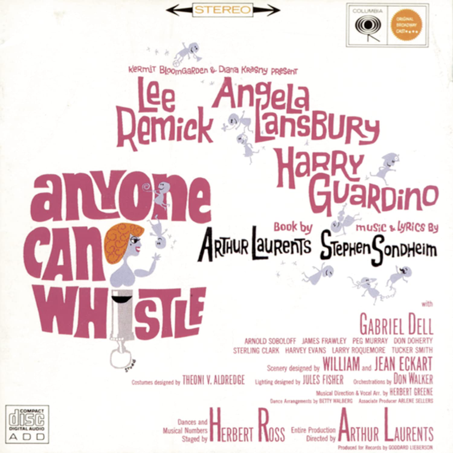 Anyone Can Whistle (1964 Original Broadway Cast) used book depot