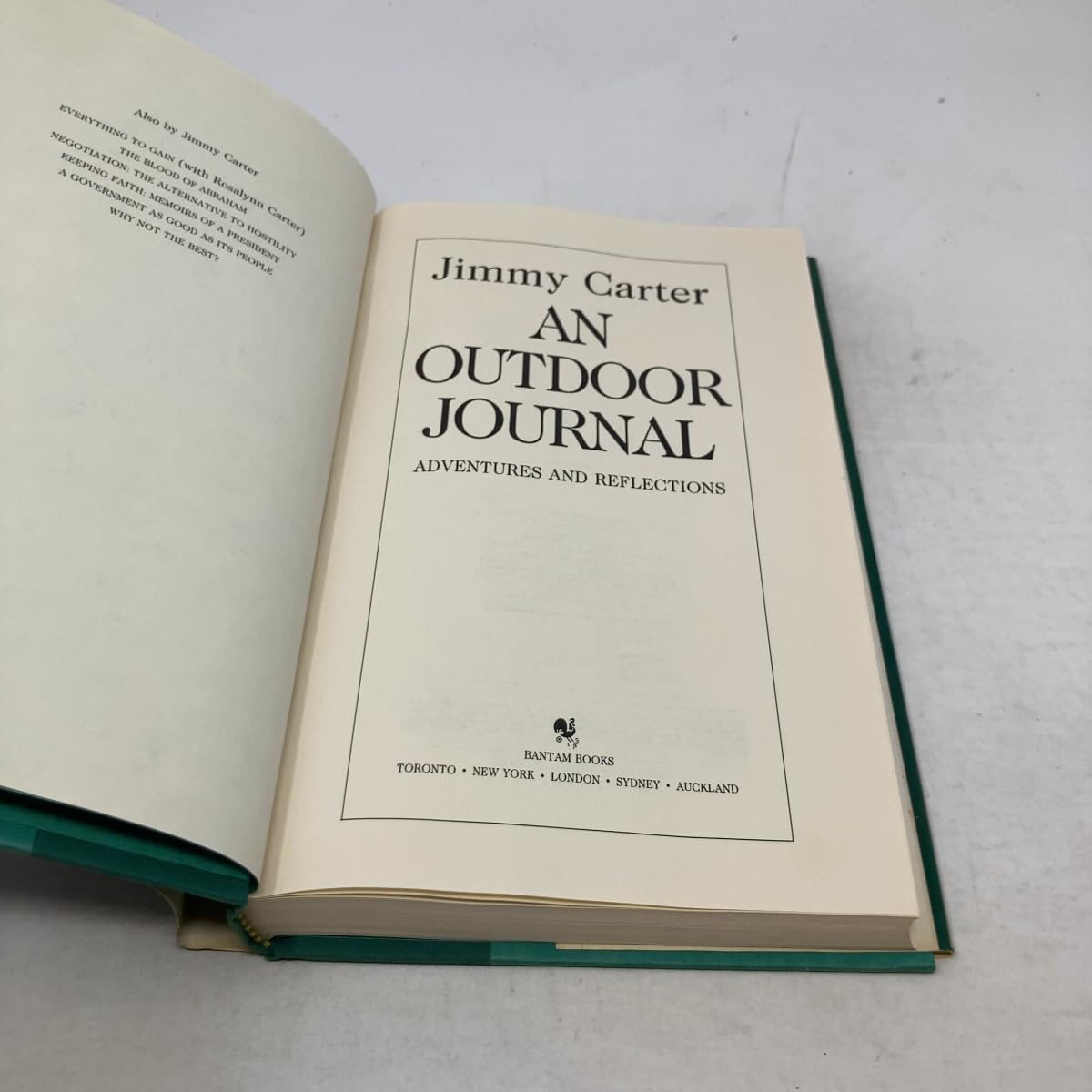 An Outdoor Journal: Adventures and Reflections used book depot