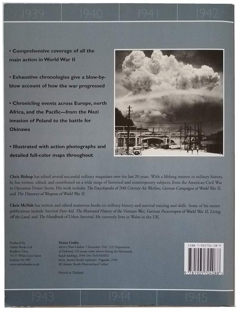 Campaigns of World War II Day by Day used book depot