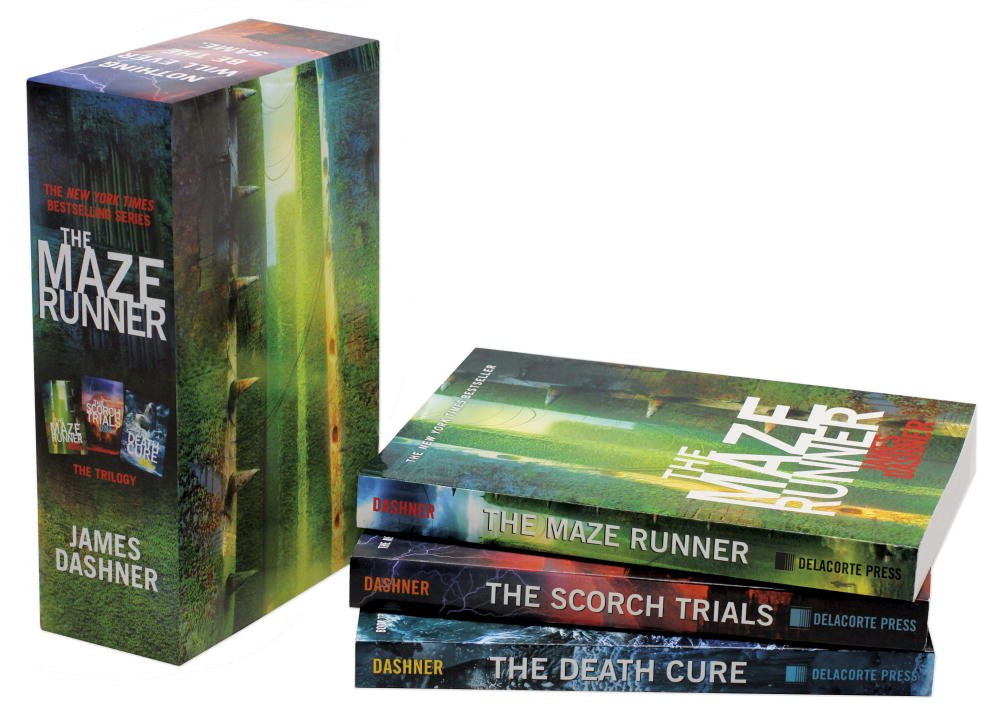 The Maze Runner Trilogy: The Death Cure / the Scorch Trials / the Maze Runner used book depot