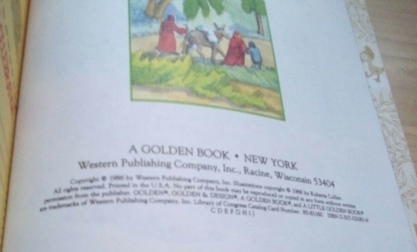 The Story of Jonah: Adapted from the Book of Jonah (A Little Golden Book) used book depot