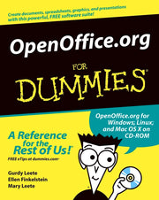 OpenOffice.org For Dummies used book depot