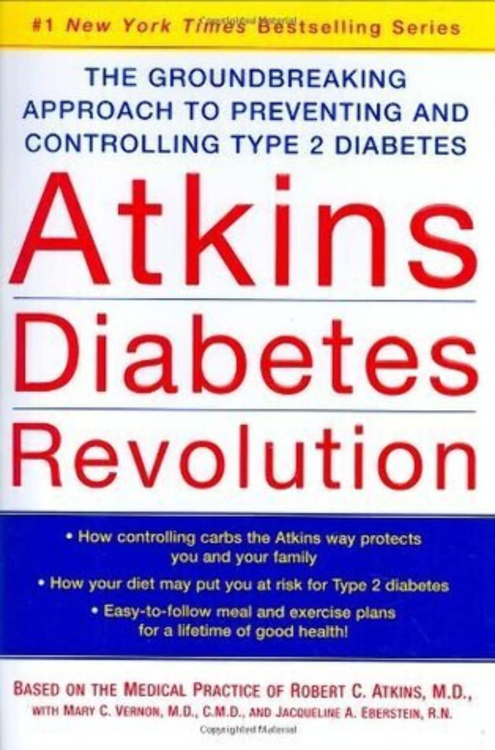 Atkins Diabetes Revolution: The Groundbreaking Approach to Preventing and Controlling Type 2 Diabetes used book depot