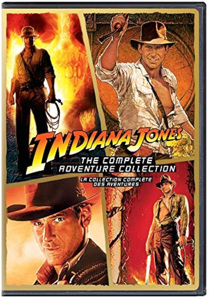 The Adventures of Indiana Jones: The Complete DVD Movie Collection (Widescreen) used book depot