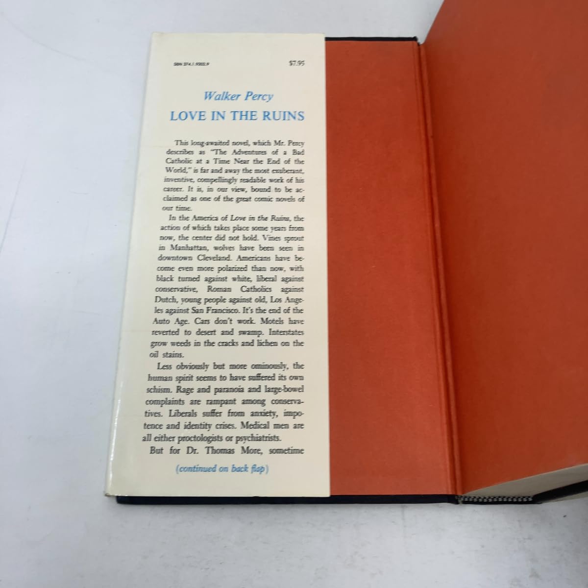 Love in the Ruins: The Adventures of a Bad Catholic at a Time Near the End of the World used book depot