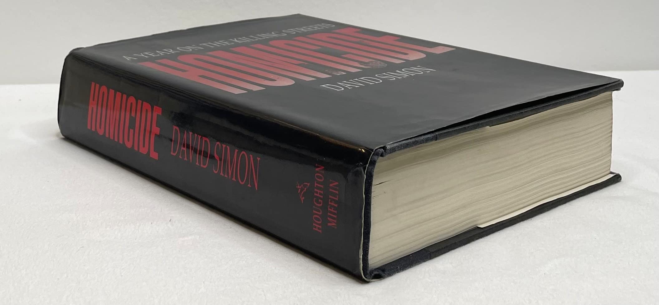 Homicide: A Year on the Killing Streets used book depot