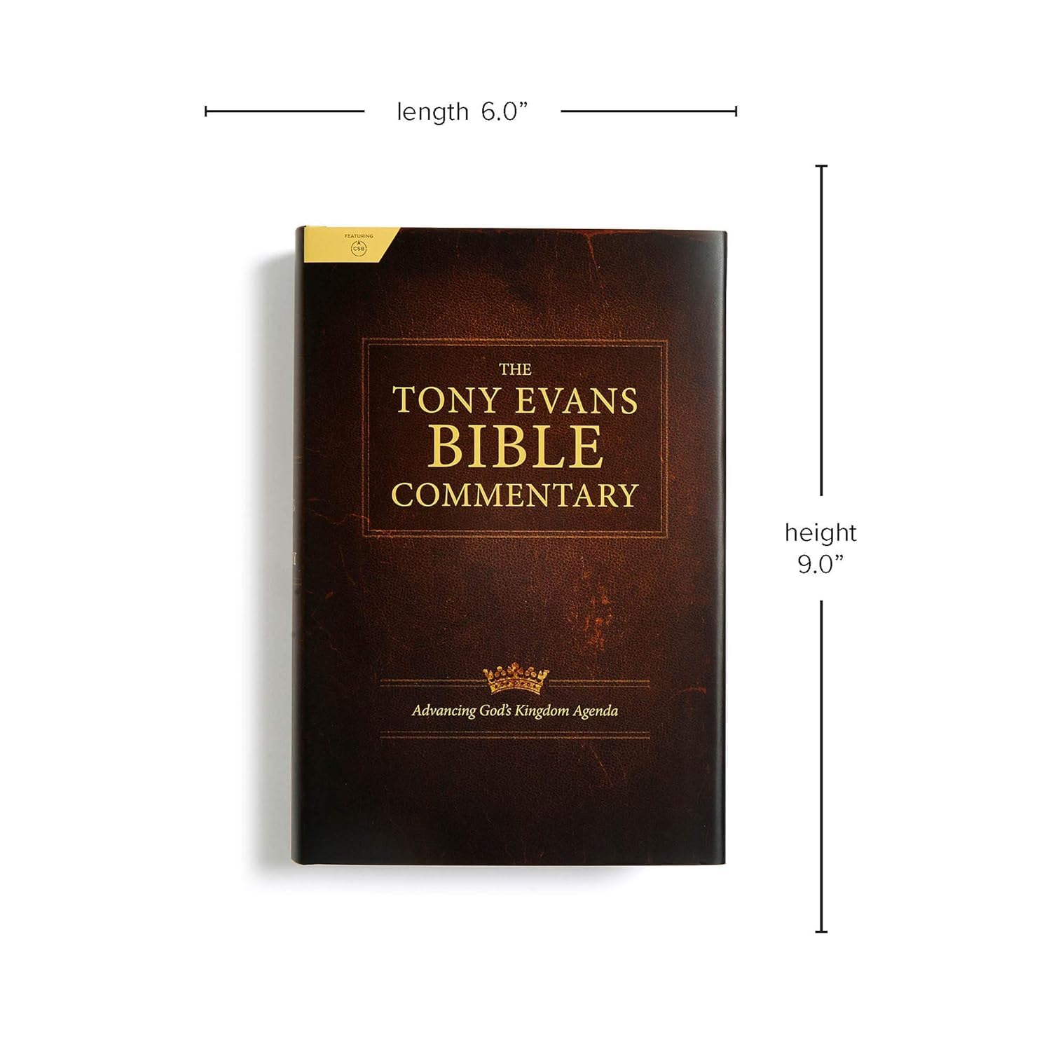 The Tony Evans Bible Commentary: Advancing God's Kingdom Agenda used book depot