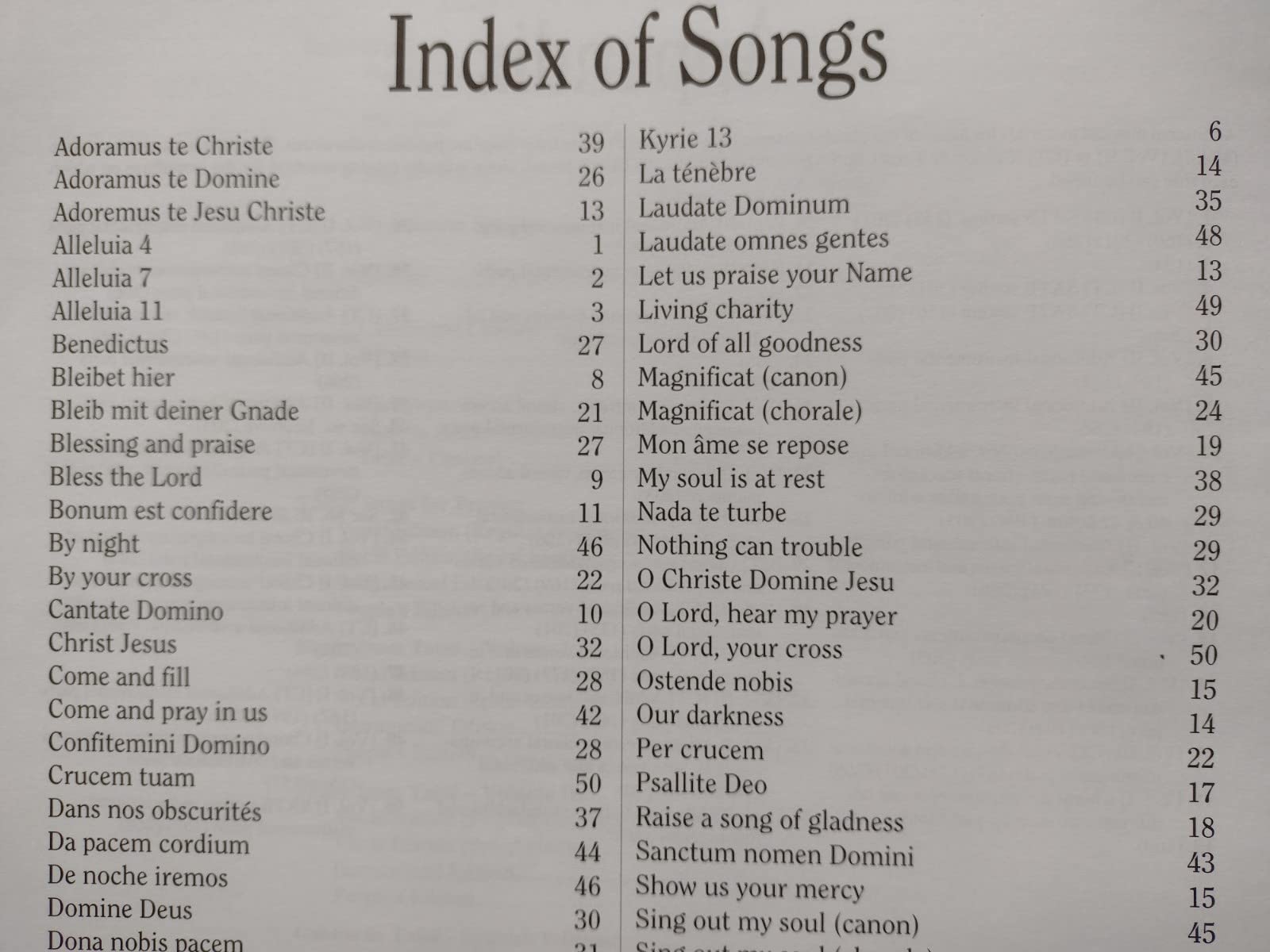 Songs and Prayers from Taize: Keyboard Accompaniment used book depot